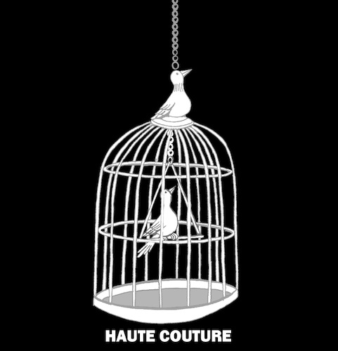Cartoon: Haute Couture... (medium) by berk-olgun tagged haute,couture