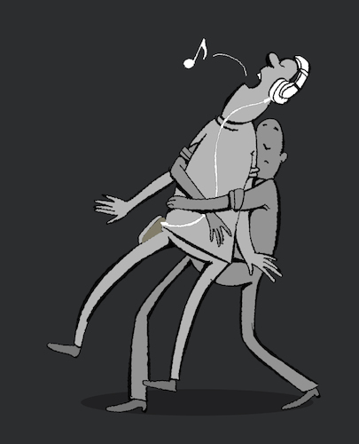 Cartoon: Heimlich Maneuver... (medium) by berk-olgun tagged heimlich,maneuver
