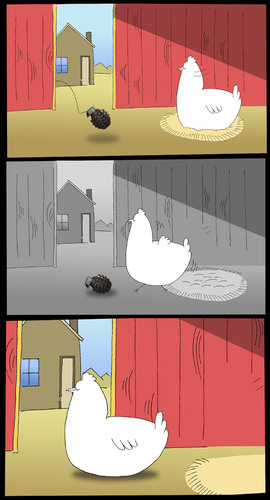 Cartoon: HERO... (medium) by berk-olgun tagged hero