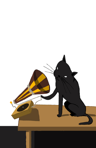 Cartoon: His Masters Voice... (medium) by berk-olgun tagged his,masters,voice