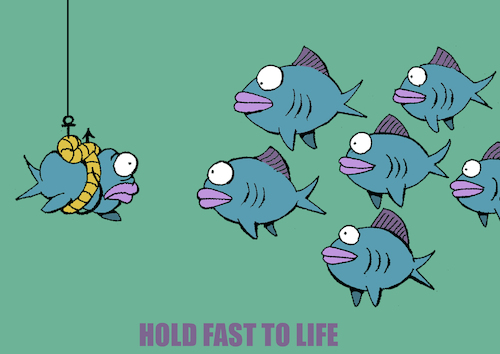 Cartoon: Hostage... (medium) by berk-olgun tagged hostage