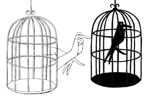 Idea Prison... By berk-olgun | Media &amp; Culture Cartoon | TOONPOOL