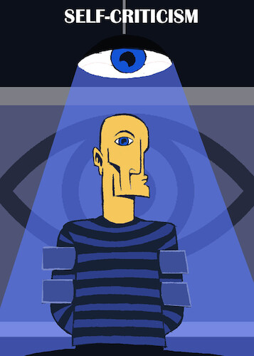 Cartoon: Interrogation... (medium) by berk-olgun tagged interrogation