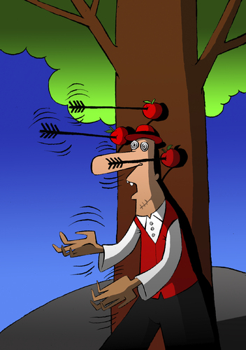 Cartoon: Juggler... (medium) by berk-olgun tagged juggler