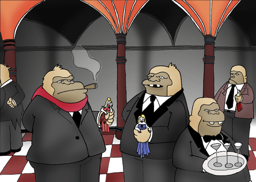 Cartoon: King Kong s Party.. (medium) by berk-olgun tagged king,kong