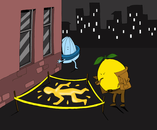 Cartoon: Lemon Juice... (medium) by berk-olgun tagged lemon,juice