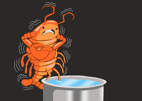 Cartoon: Lobster... (medium) by berk-olgun tagged lobster