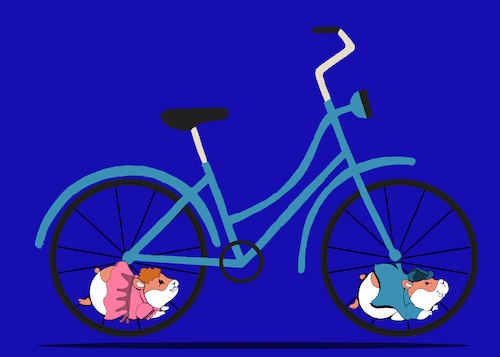 Cartoon: Lovers... (medium) by berk-olgun tagged lovers