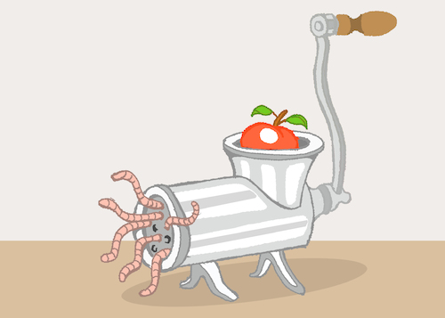 Cartoon: Meat Grinder... (medium) by berk-olgun tagged meat,grinder