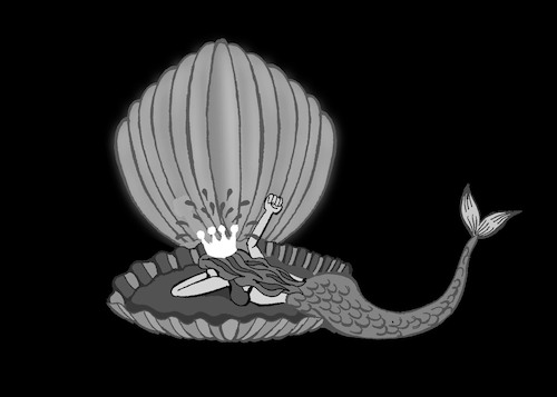 Cartoon: Mermaid... (medium) by berk-olgun tagged mermaid