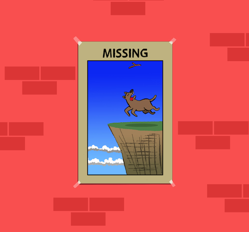 Cartoon: Missing... (medium) by berk-olgun tagged missing