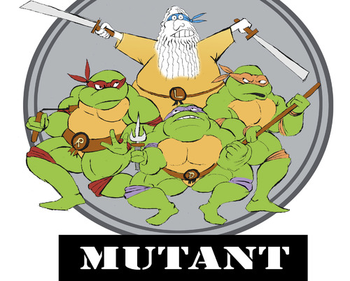 Cartoon: MUTANT... (medium) by berk-olgun tagged mutant