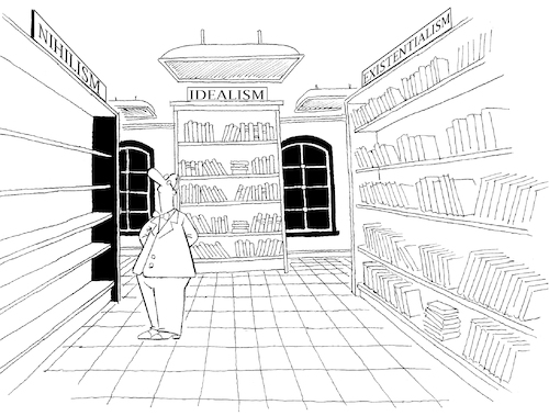 Cartoon: Nihilism... (medium) by berk-olgun tagged nihilism