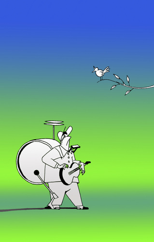Cartoon: No Comment... (medium) by berk-olgun tagged no,comment