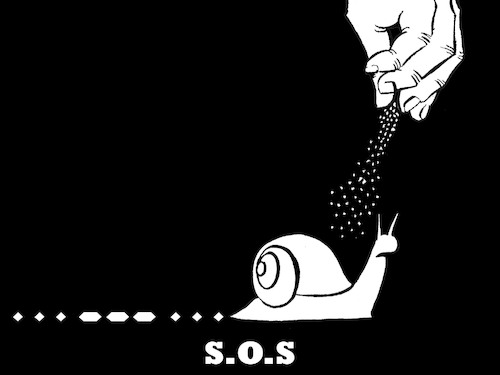 Cartoon: No Comment... (medium) by berk-olgun tagged no,comment