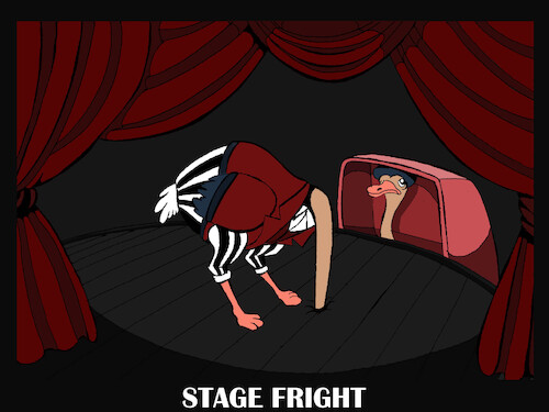 Cartoon: Ostrich... (medium) by berk-olgun tagged ostrich