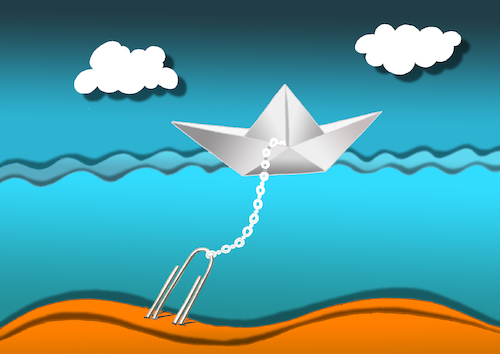 Cartoon: Paperclip... (medium) by berk-olgun tagged paperclip