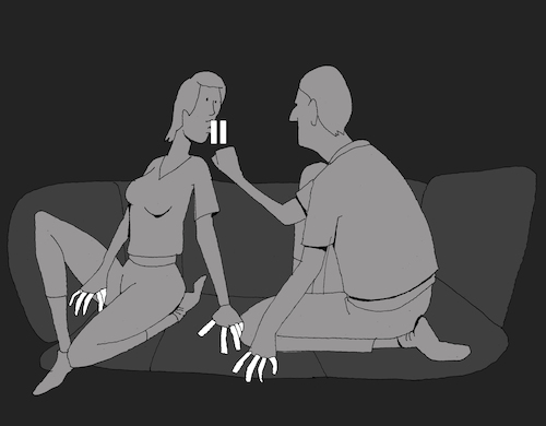 Cartoon: Pause... (medium) by berk-olgun tagged pause