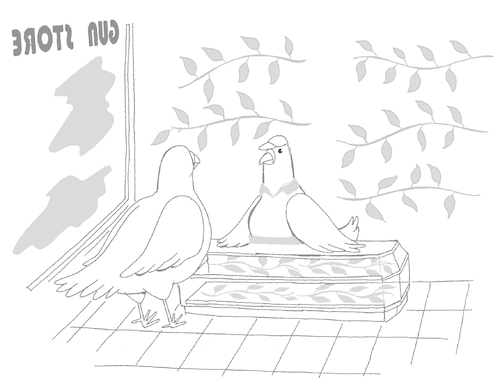 Cartoon: Peace Pigeon... (medium) by berk-olgun tagged peace,pigeon