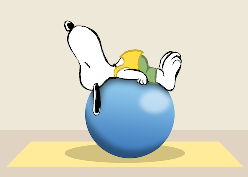 Cartoon: Pilates... (medium) by berk-olgun tagged pilates