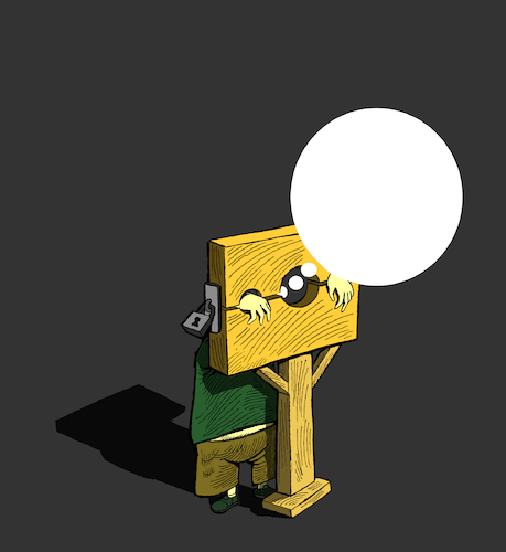 Cartoon: Pillory... (medium) by berk-olgun tagged pillory