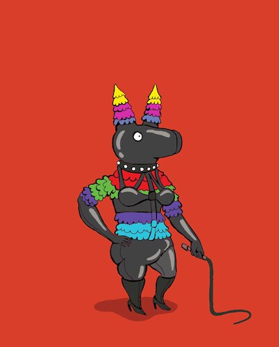 Cartoon: Pinata... (medium) by berk-olgun tagged pinata