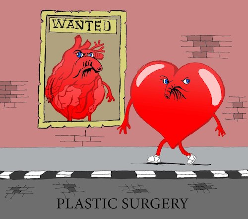 Cartoon: Plastic Surgery... (medium) by berk-olgun tagged plastic,surgery