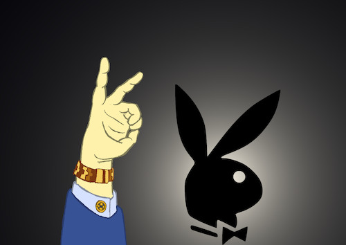 Cartoon: Playboy... (medium) by berk-olgun tagged playboy