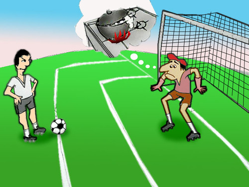 Cartoon: prantu.. (medium) by berk-olgun tagged prantu