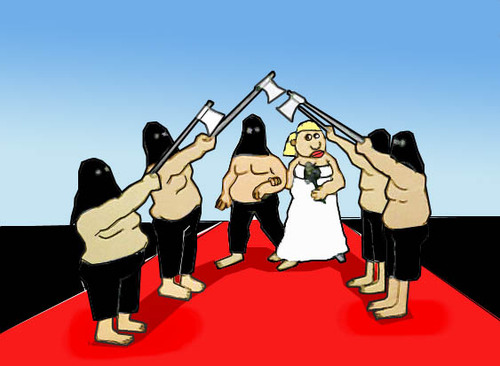 Cartoon: prezen.. (medium) by berk-olgun tagged prezen