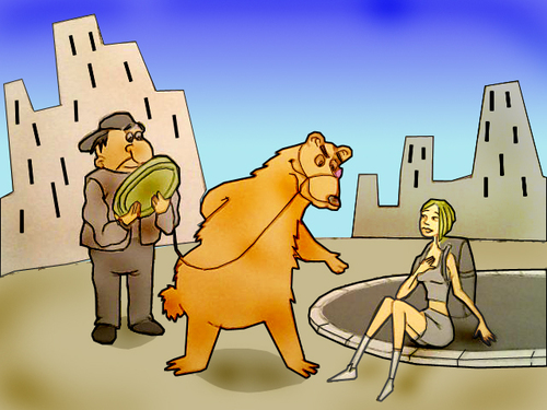 Cartoon: pronk.. (medium) by berk-olgun tagged pronk
