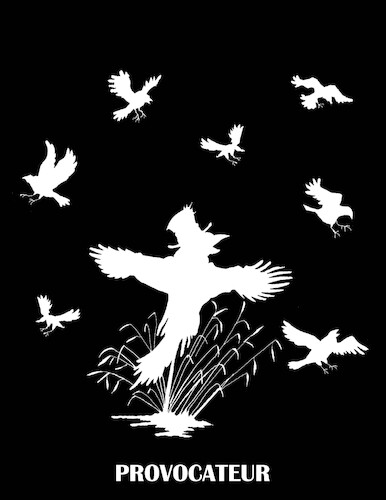 Cartoon: Provocateur... (medium) by berk-olgun tagged provocateur