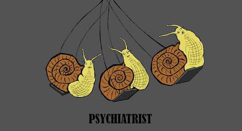 Cartoon: Psychiatrist Nature... (medium) by berk-olgun tagged psychiatrist,nature