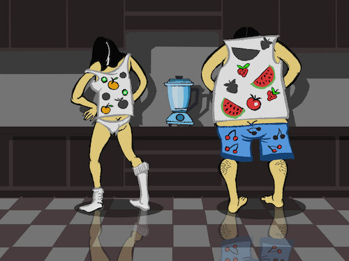 Cartoon: Relationship... (medium) by berk-olgun tagged relationship