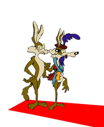 Cartoon: Roadrunner Fur... (medium) by berk-olgun tagged roadrunner,fur