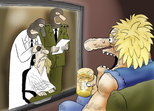 Cartoon: ROCKER... (medium) by berk-olgun tagged rocker