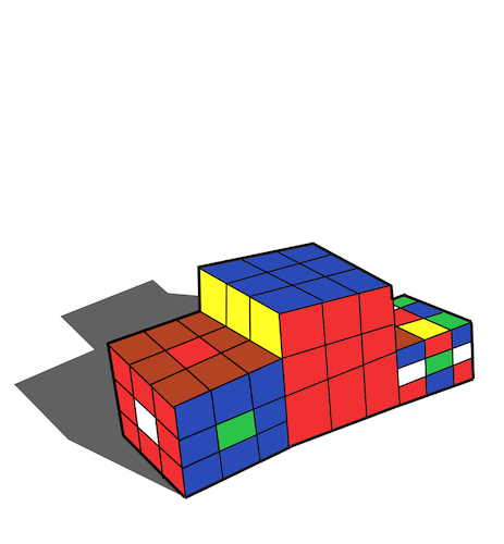 Cartoon: Rubik Awards... (medium) by berk-olgun tagged rubik,awards