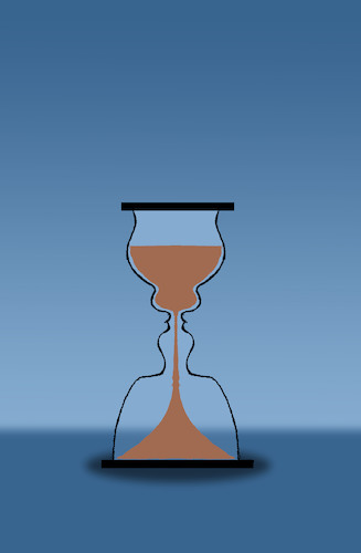 Cartoon: Sand Clock... (medium) by berk-olgun tagged sand,clock