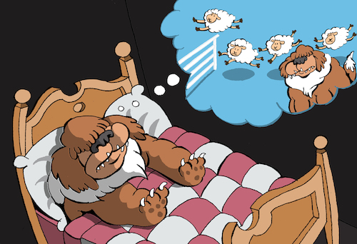 Cartoon: Sheepdog (medium) by berk-olgun tagged sheepdog