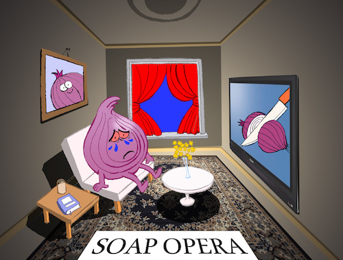 Cartoon: Soap Opera... (medium) by berk-olgun tagged soap,opera