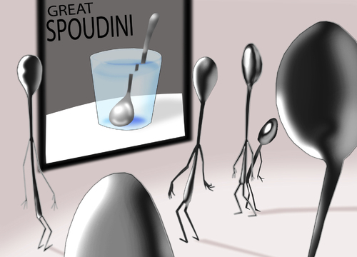 Cartoon: SPOUDINI.. (medium) by berk-olgun tagged spoudini
