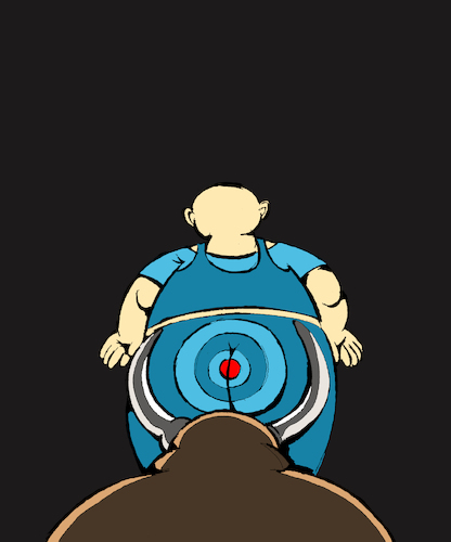 Cartoon: Target... (medium) by berk-olgun tagged target