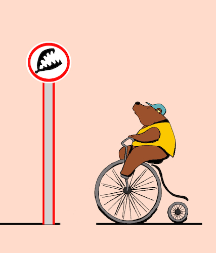 Cartoon: Traffic Sign... (medium) by berk-olgun tagged traffic,sign