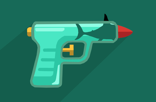 Cartoon: Water Gun... (medium) by berk-olgun tagged water,gun
