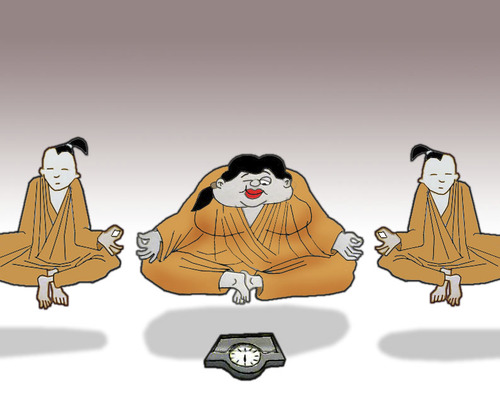 Cartoon: Weight.. (medium) by berk-olgun tagged weight