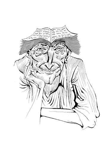 Cartoon: Wise Man ... (medium) by berk-olgun tagged wise,man