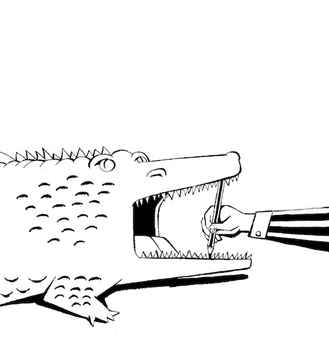 Cartoon: Writer... (medium) by berk-olgun tagged writer