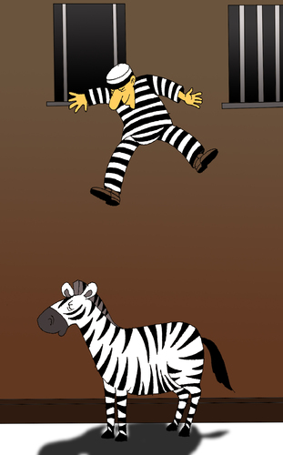 Cartoon: Zebra... (medium) by berk-olgun tagged zebra