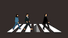 Cartoon: Abbey Road... (small) by berk-olgun tagged abbey,road