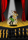 Cartoon: Air Guitar... (small) by berk-olgun tagged air,guitar